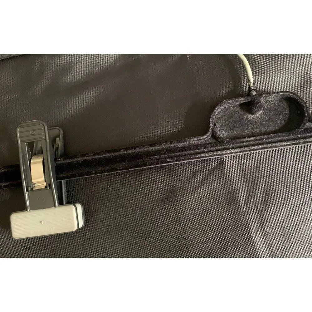 CHANEL Velvet Hanger & NEW Nylon Garment Cover BAG LOGO LOT